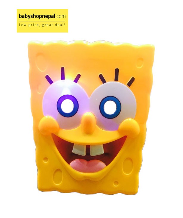 Spongebob Squarepants Facemask l babyshopnepal.com