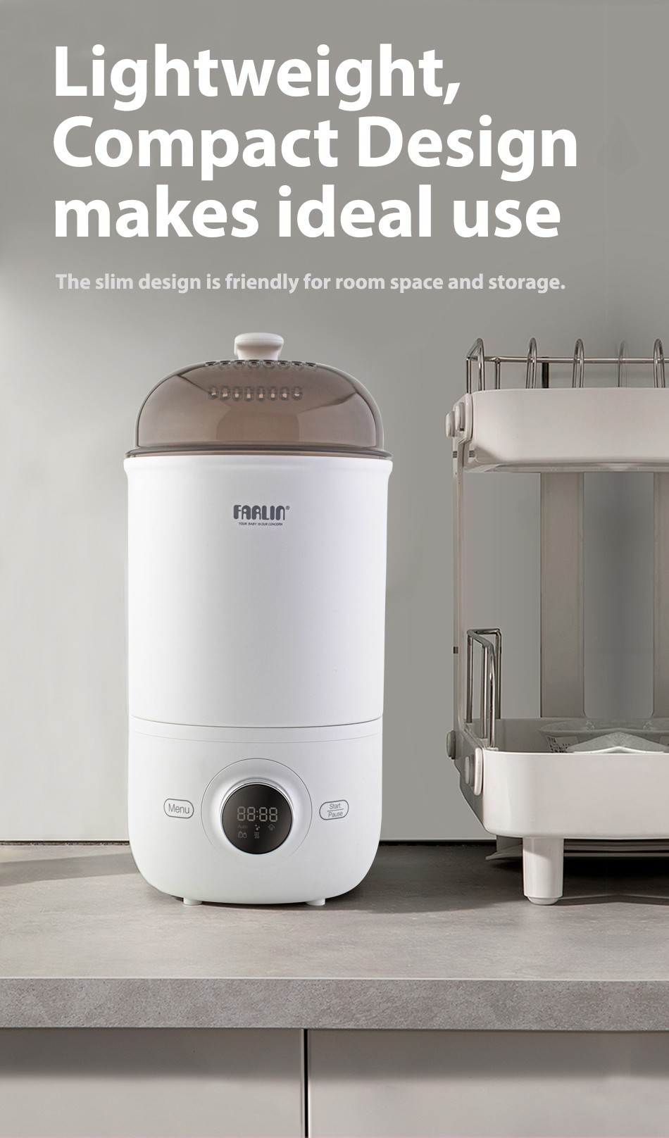 Steam Bottle Sterilizer and Dryer Farlin Sterilizer