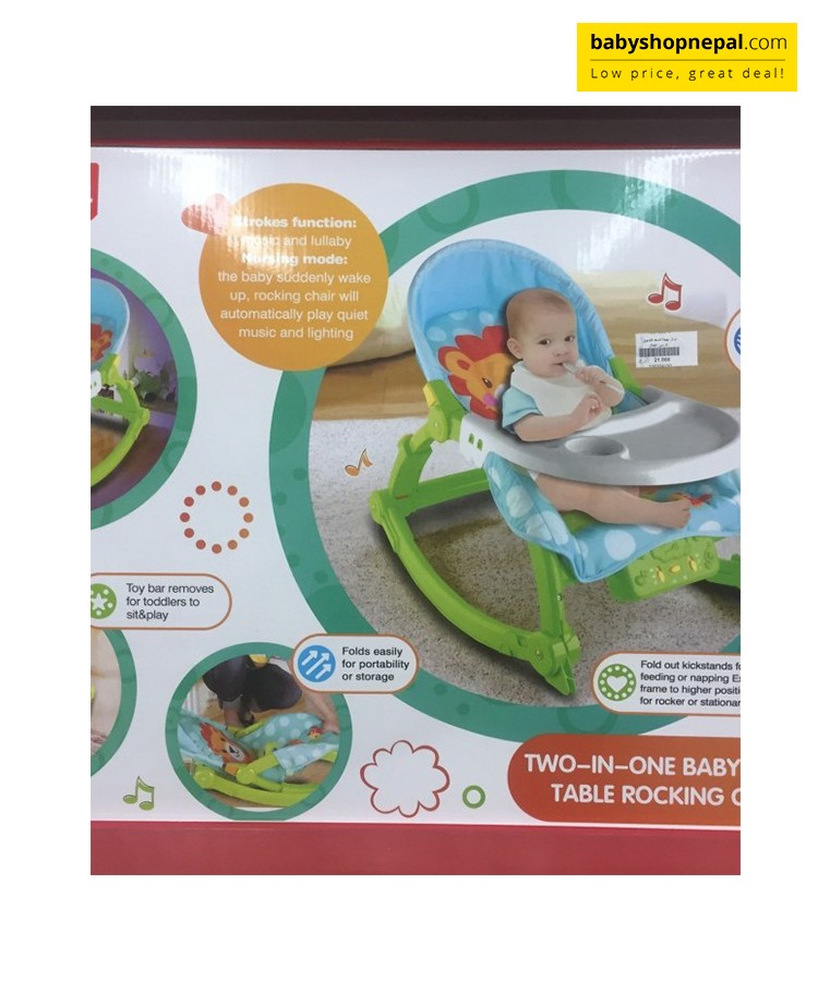 Baby Dining Table and Rocking Chair, Baby Bouncer