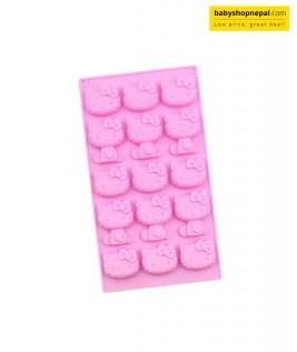 Kawaii Hello Kitty Themed Silicone Chocolate Mold, Baking Tools, Ice Tray Silicone Mold 6