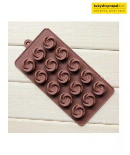 Rose Flower Silicone Chocolate Moulds, Silicone Non-Sticky Molds, Baking Tools 4