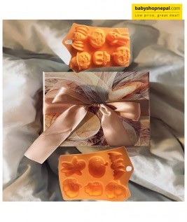 Halloween Silicone Baking Molds, Pumpkin Chocolate Moulds 7