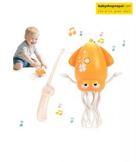 Electric Dancing Squid Toy With LED Lights and Music Dancing Interactive Toy, Electric Dancing and Crawling Octopus Toy 15
