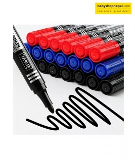 Permanent Marker Pen &ndash; Waterproof, Quick-Drying Oil-Based Ink 3