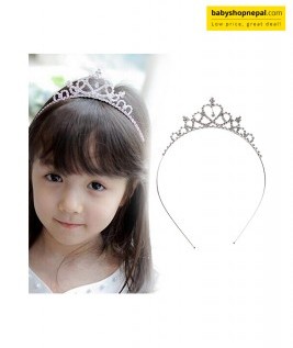 Fancy Princess Crown Hairband | Elegant Tiara Headband for Birthdays, Parties & Special Celebrations 1