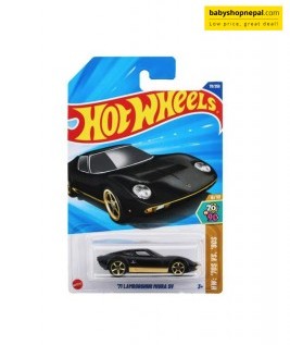 Hot Wheels Premium 1:64 Diecast Car - '71 Lamborghini Miura SV 5