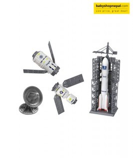 Space Playset for Kids, Rocket Space Station Set Astronaut Play Set -2