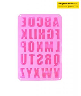 Alphabet A to Z Silicone Molds, Chocolate Baking Moulds  3