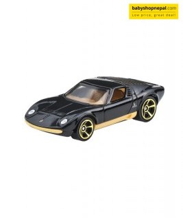 Hot Wheels Premium 1:64 Diecast Car - '71 Lamborghini Miura SV 4