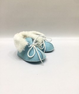 Cute Baby Pumps Shoe With Fur 1
