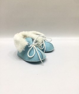 Cute Baby Pumps Shoe With Fur-1
