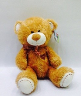 Cute Teddy With Bow Tie And A Heart Print 1