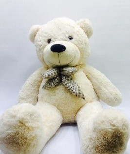 Soft huge Teddy Bear With Bow Tie 1