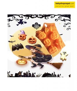 Halloween Silicone Baking Molds, Pumpkin Chocolate Moulds 3