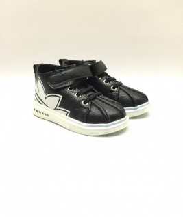 Black Adidas Shoes For Kids 1