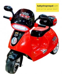 Red Electric Scooter-1