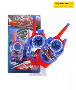 Spiderman Walkie-Talkie, Communication Toy 3