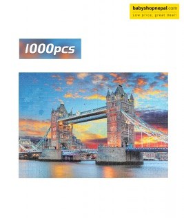 London Bridge Tower Jigsaw Puzzle, Educational Puzzle, 1000 Piece Jigsaw Puzzle  6