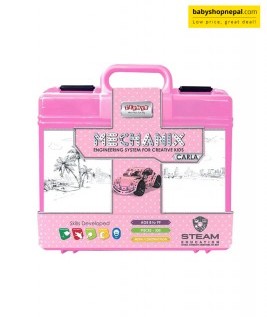 MECHANIX CARLA | Engineering System For Creative Kids | Age 8+ | 1 Model | Smart Bag | DIY STEM Toys | Metal Construction Set For Boys & Girls 1