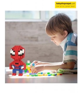 Xin Si Li Spiderman Micro Building Block Set, Building Block Set 3