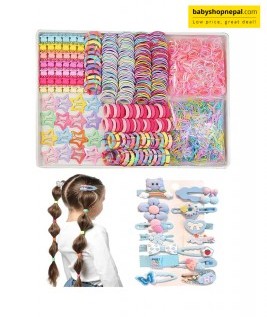 875-Piece Kids Hair Accessories Box &ndash; Assorted Hair Clips, Hair Bands & Hair Ties for Girls 2