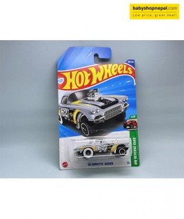 Hot Wheels 2025 Case J Mainline - 62 CORVETTE GASSER 3