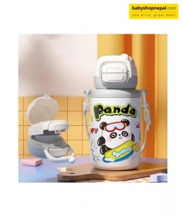 WATER FLASK 500ML &ndash; Korean Style Stainless Steel Vacuum Thermos for Children 4