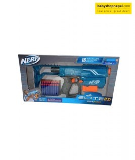 Nerf Elite 2.0 Echo CS-10 Blaster Toy Gun &ndash; Blue & Grey Foam Dart Blaster 3