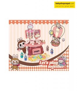 Mini Baby DIY Kitchen Playset for Kids &ndash; Pretend Play Cooking Set with Lights & Sounds 2