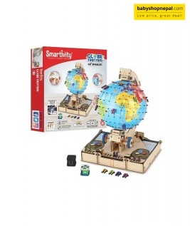 Smartivity Globe TROTTERS | Augmented Reality, STEAM, Educational, DIY Fun Toy | Construction Based Activity Game For Kids 8-14 1