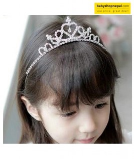 Fancy Princess Crown Hairband | Elegant Tiara Headband for Birthdays, Parties & Special Celebrations 4