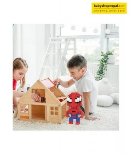 Xin Si Li Spiderman Micro Building Block Set, Building Block Set 5