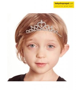 Fancy Princess Crown Hairband | Elegant Tiara Headband for Birthdays, Parties & Special Celebrations 2
