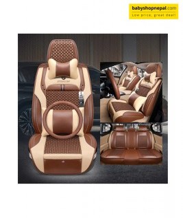 Universal Auto Seat Cover & Cushion &ndash; Comfortable, Protective & Easy to Install 1