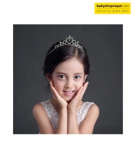 Fancy Princess Crown Hairband | Elegant Tiara Headband for Birthdays, Parties & Special Celebrations 7