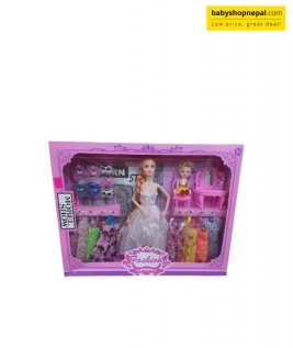 Fashion Princess Doll, Model Show Doll Sets for Kids, -2