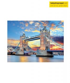 London Bridge Tower Jigsaw Puzzle, Educational Puzzle, 1000 Piece Jigsaw Puzzle  4