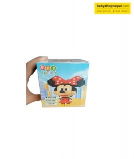 Xin Si Li Minnie Mouse Micro Block Set, Building Block Set 3
