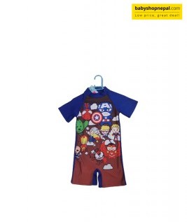 One Piece Swimsuit for Boys, Rash Guard Swimming Costume 2