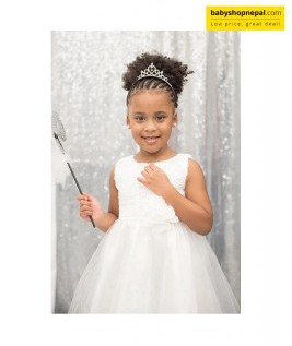 Fancy Princess Crown Hairband | Elegant Tiara Headband for Birthdays, Parties & Special Celebrations 8