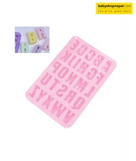 Alphabet A to Z Silicone Molds, Chocolate Baking Moulds  5