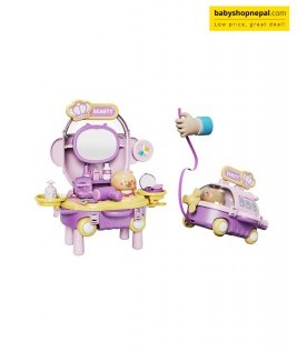 Makeup Airplane Playset, Cosmetic Airplane Playset-2
