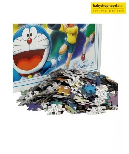 Doraemon Jigsaw Puzzle With 1000 Piece, Educational Puzzle-2