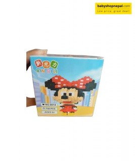 Xin Si Li Minnie Mouse Micro Block Set, Building Block Set-2