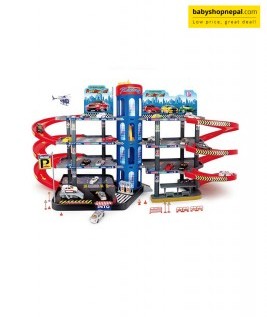 Large Parking Lot Parking Garage Toy Set  9