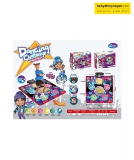 Electronic Light-Up Dancing Challenge Mat &ndash; Interactive Arcade-Style Music & Game Pad for Kids 1