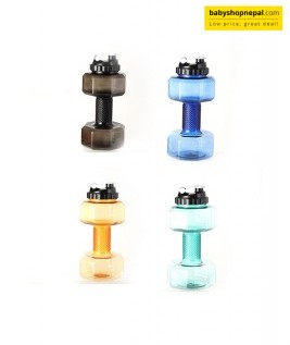 2.2L Dumbbell-Shaped Sports Water Bottle &ndash; Large Capacity Gym Fitness Bottle 3