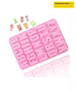 Alphabet A to Z Silicone Molds, Chocolate Baking Moulds  4