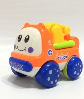 Orange Smiley Truck