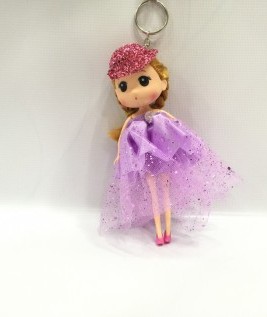 Purple Kawaii Mia Doll Key Chains 